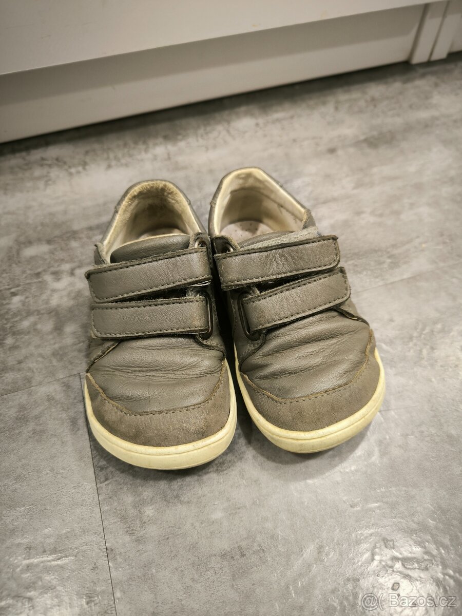 Baby Bare Shoes Febo Go Grey barefoot boty