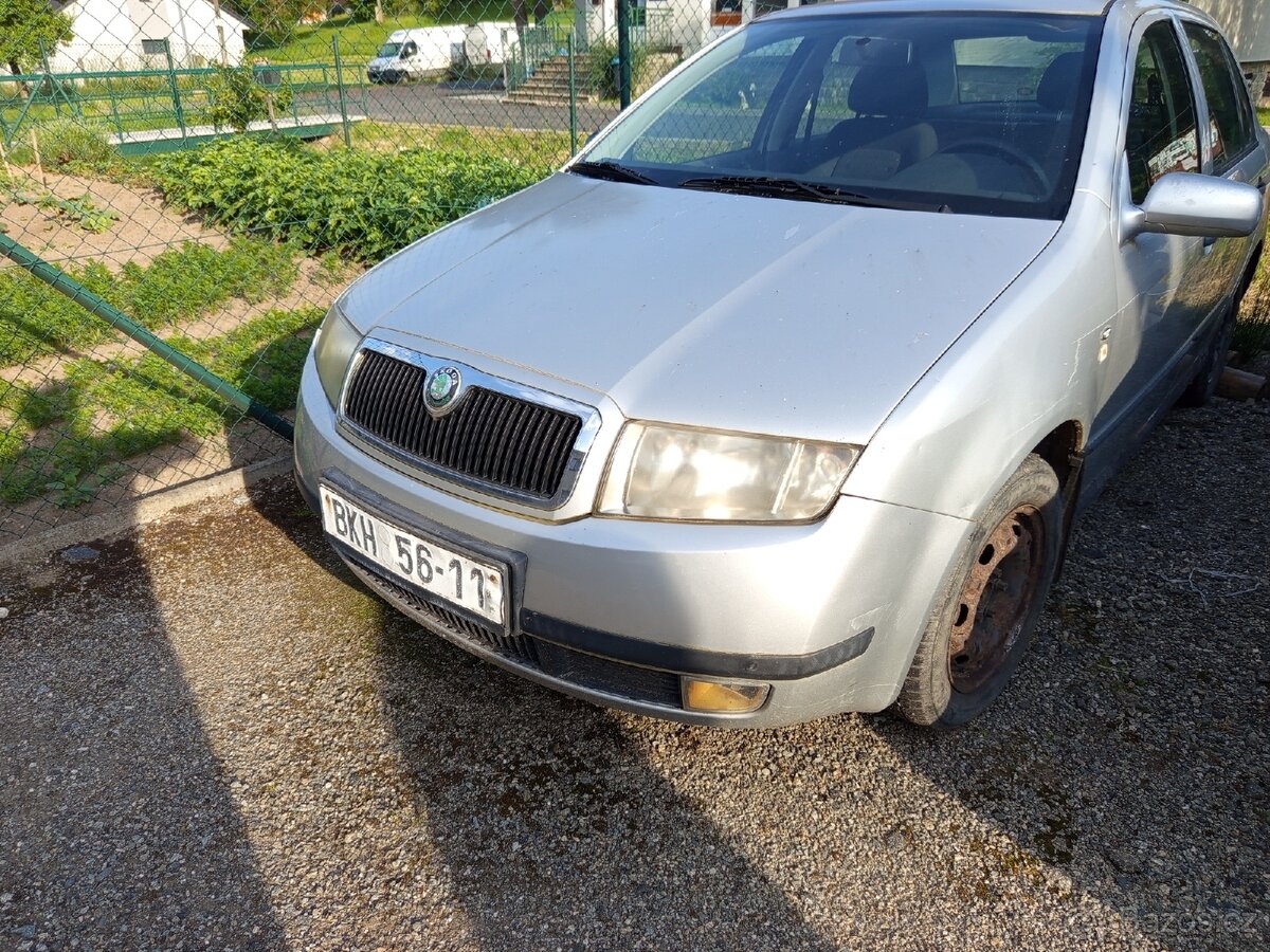 Škoda fabia 1.4 MPI 50kw 1.majitel