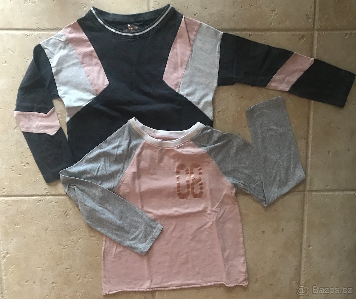 2x trička NEXT, 11-12 let