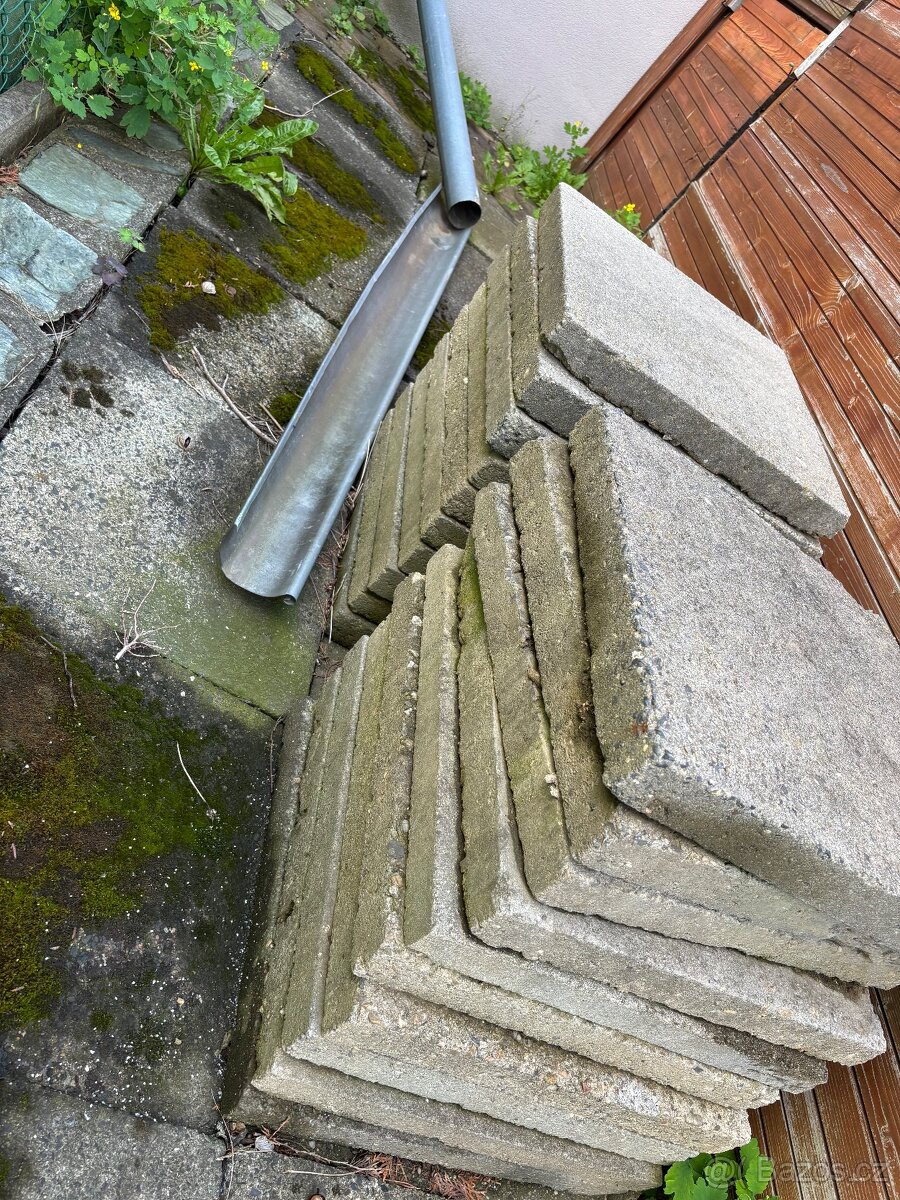 Betonová dlažba 50x50