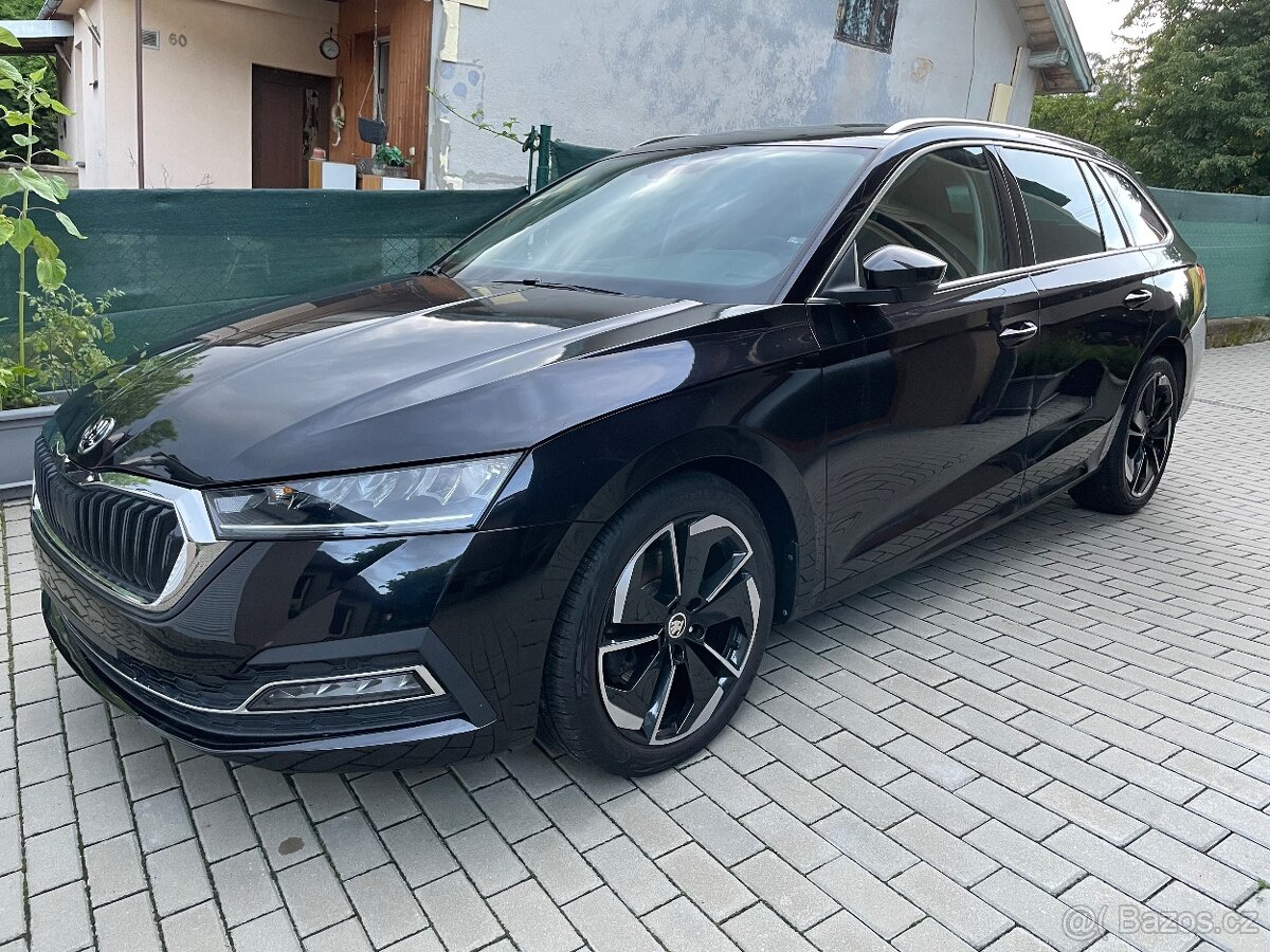 Škoda Octavia 2.0 TdI DSG combi, 2021, 125 000km po servisu