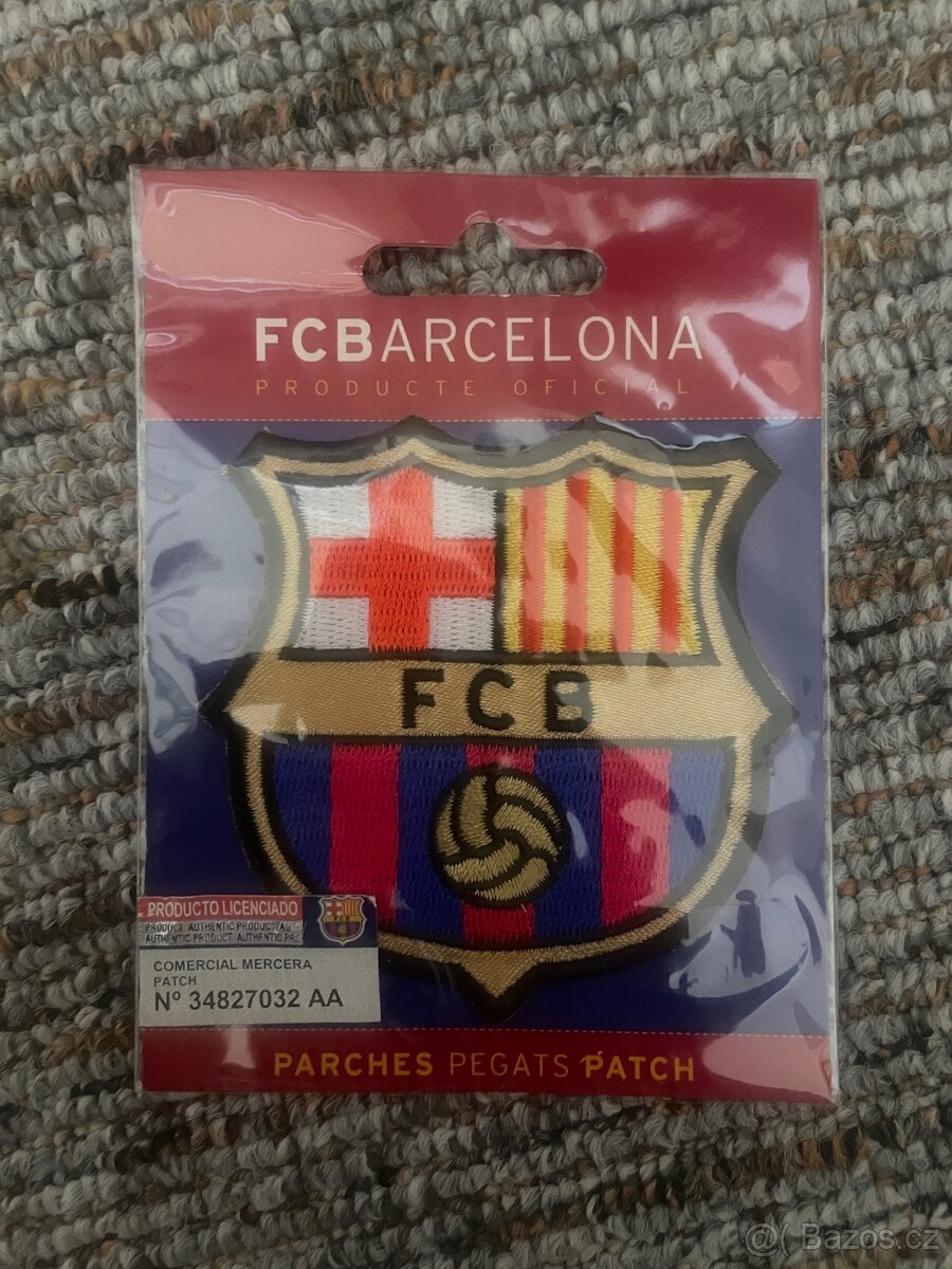 Nažehlovací logo FC Barcelona