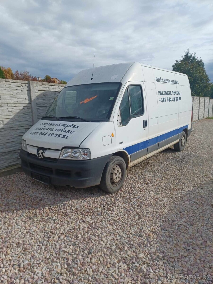 Rozpredám Peugeot Boxer 2.2HDI 74kw