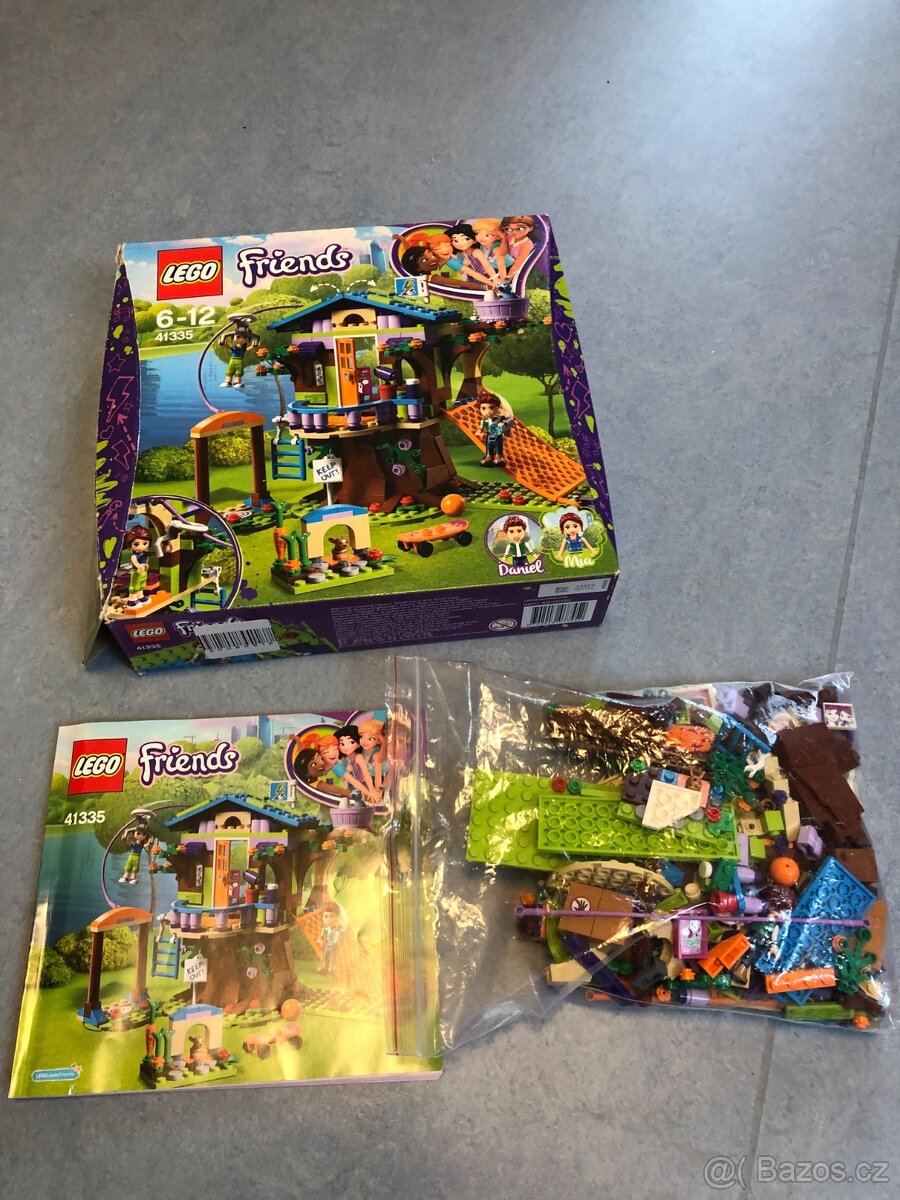 Lego Friends 41335 Mia a její domek na stromě