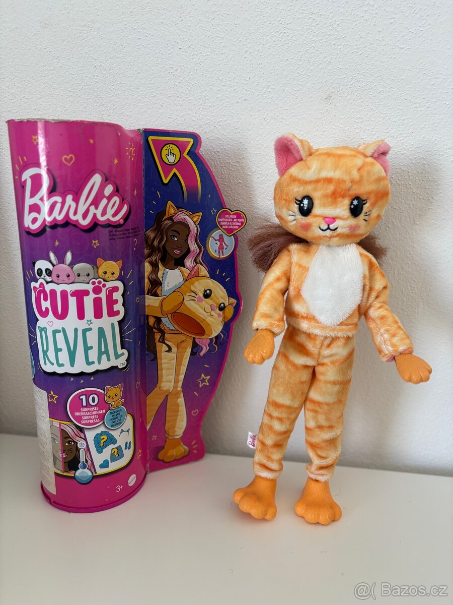 Barbie Cutie Reveal kotě