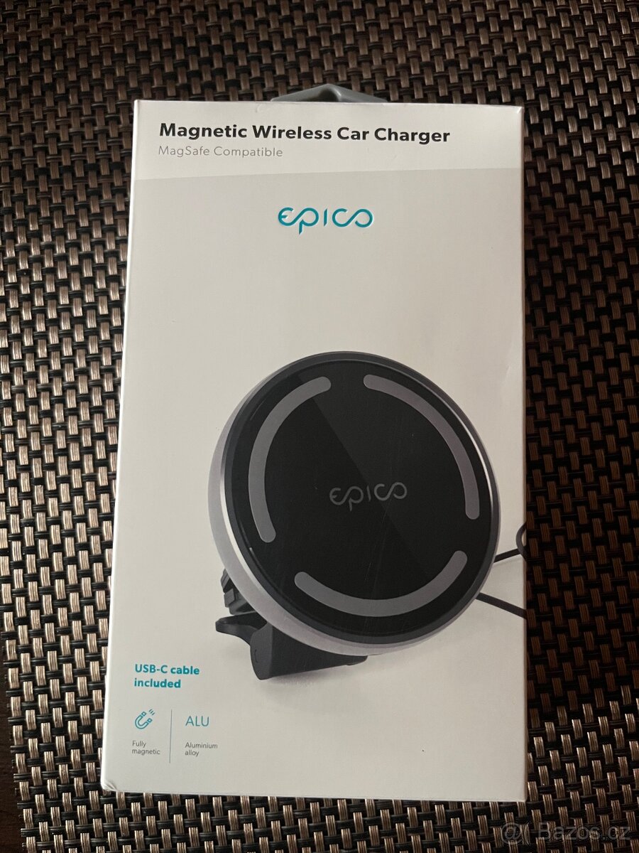 Magnetická bezdrátová nabíječka do auta Epico (nová)