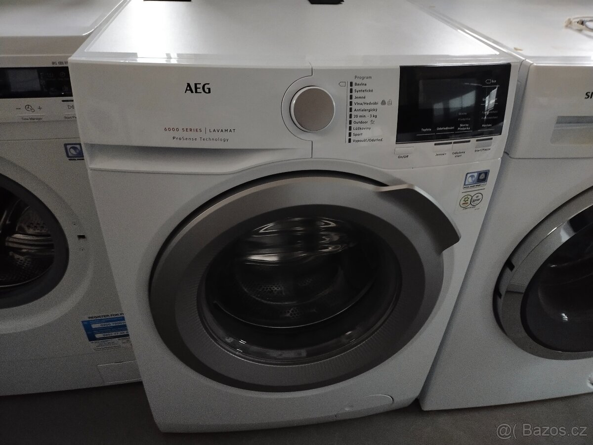 Prodám ZANOVNI digitální pračku značky AEG na 8 kg--DOVEZU--