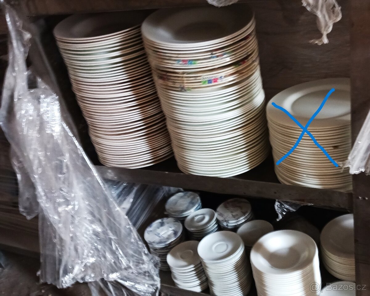 Talíře do restaurace Arcoroc Zenix..