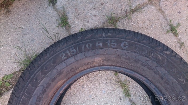 Pneu 215/70 R15C Continental - letní