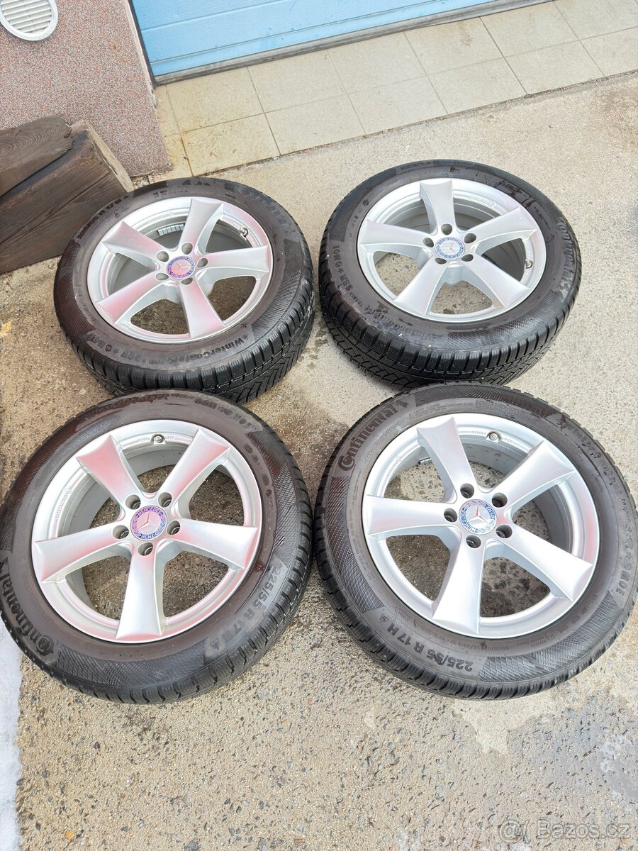 Originál Alu 5x112 R17 Mercedes