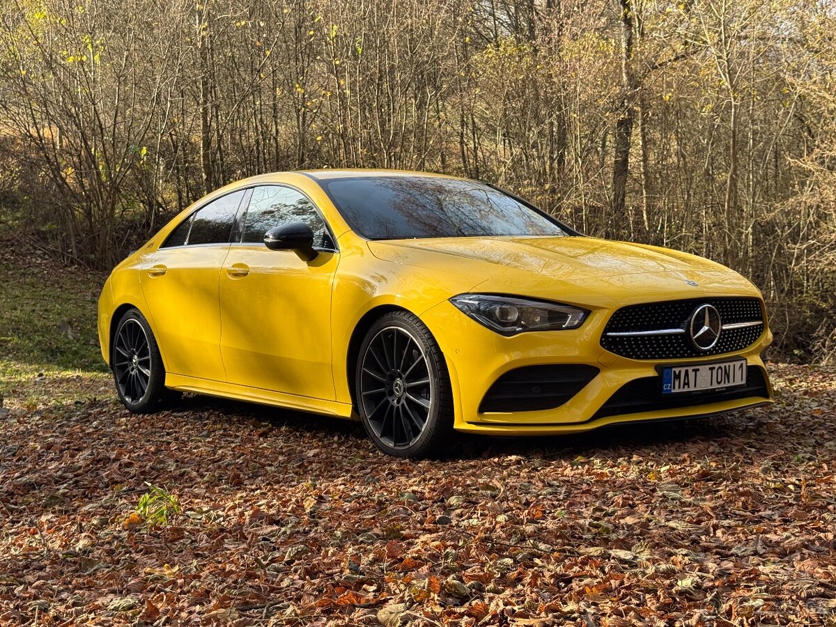 Mercedes Benz CLA 200d kupé AMG Optic