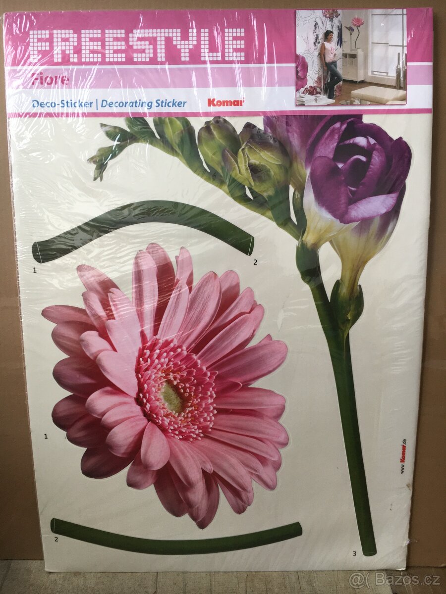 Freestyle Samolepicí dekorace Květiny