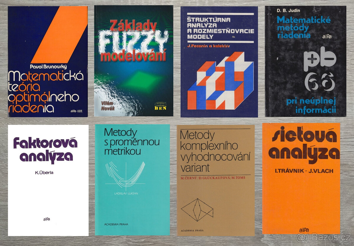 Matematika, operační analýza, optimalizace