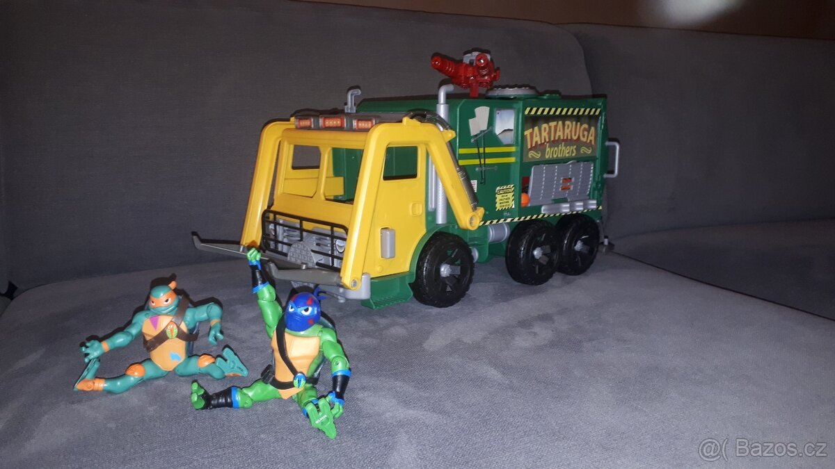 Auto Želvy Ninja + velké figurky