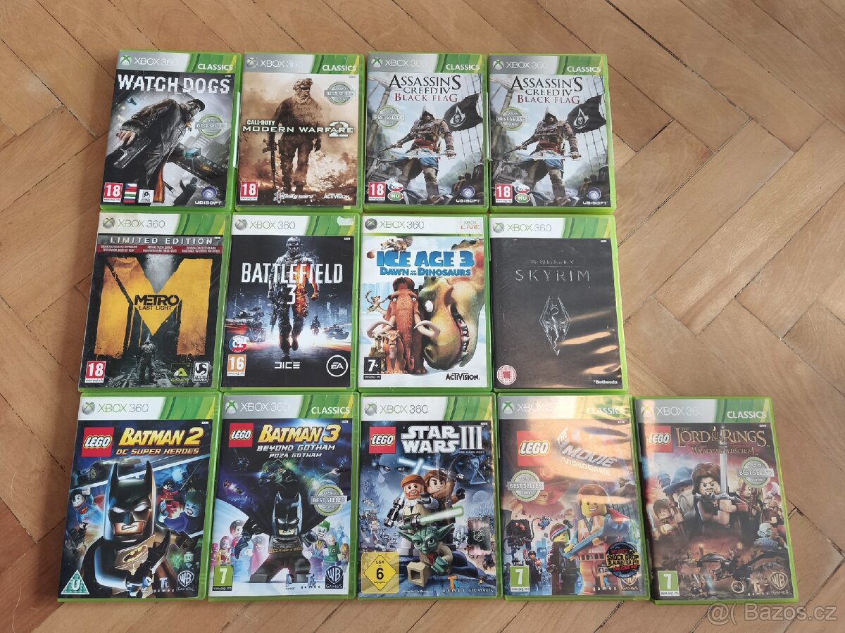 Hry na xbox 360