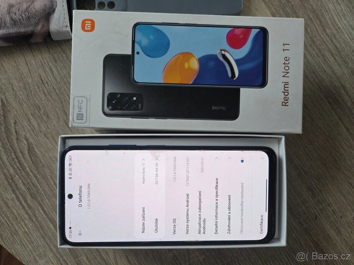 Xioami redmi note 11