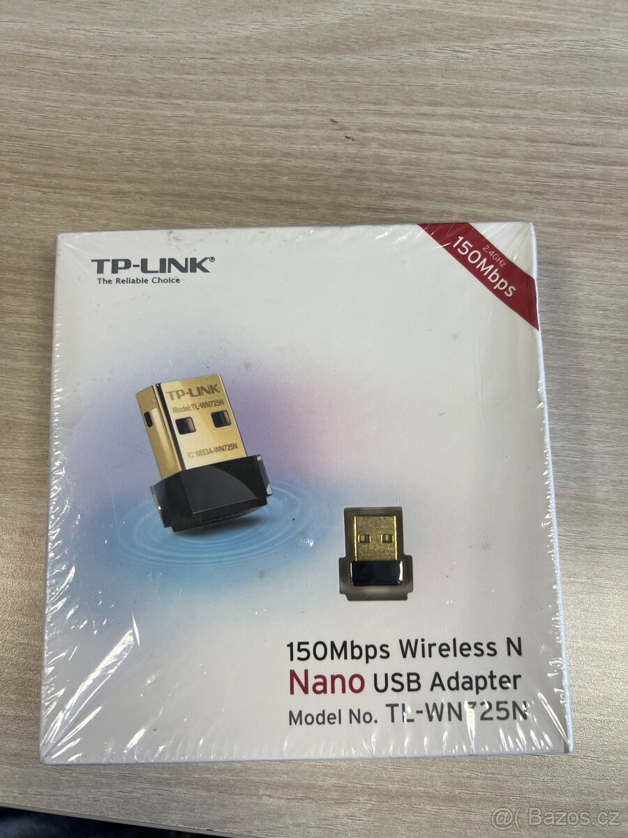 USB Wi-Fi adaptér TPLink 150Mbps Wireless N Nano USB Adapter