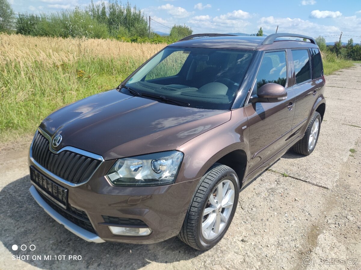Škoda Yeti 2.0TDi 4x4 110KW Xenon LED automat Navi Mod 2018