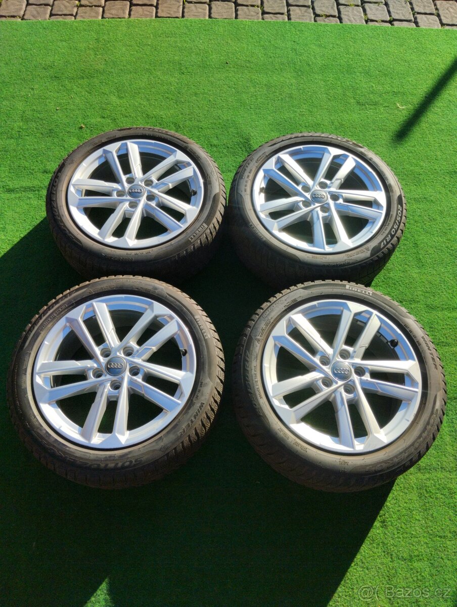 ALU AUDI 5X112 R17' SADA ZIMNÍ KOMPLET