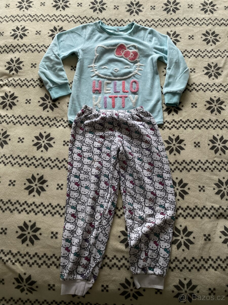 Pyžamo Hello Kitty, vel. 122