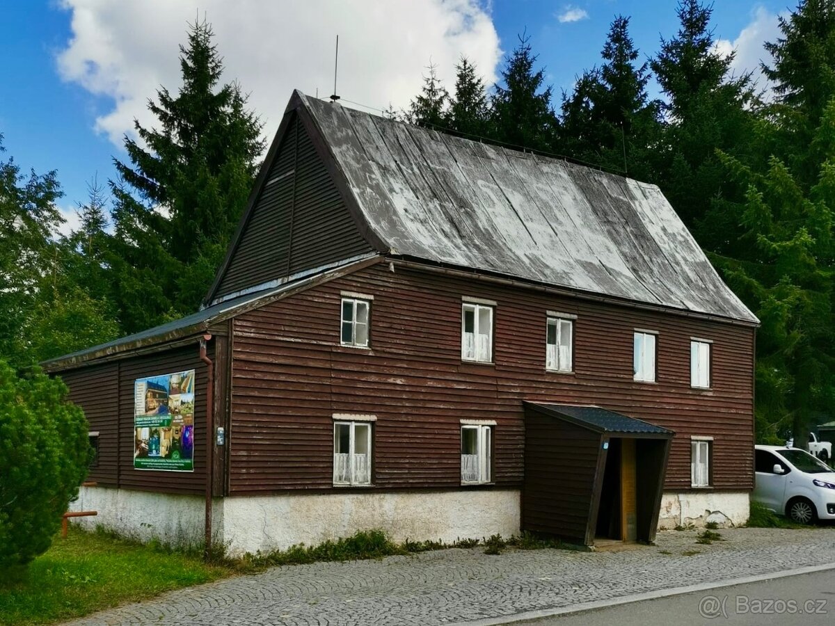 Prodej nemovitosti přímo u sjezdovky, Boží Dar