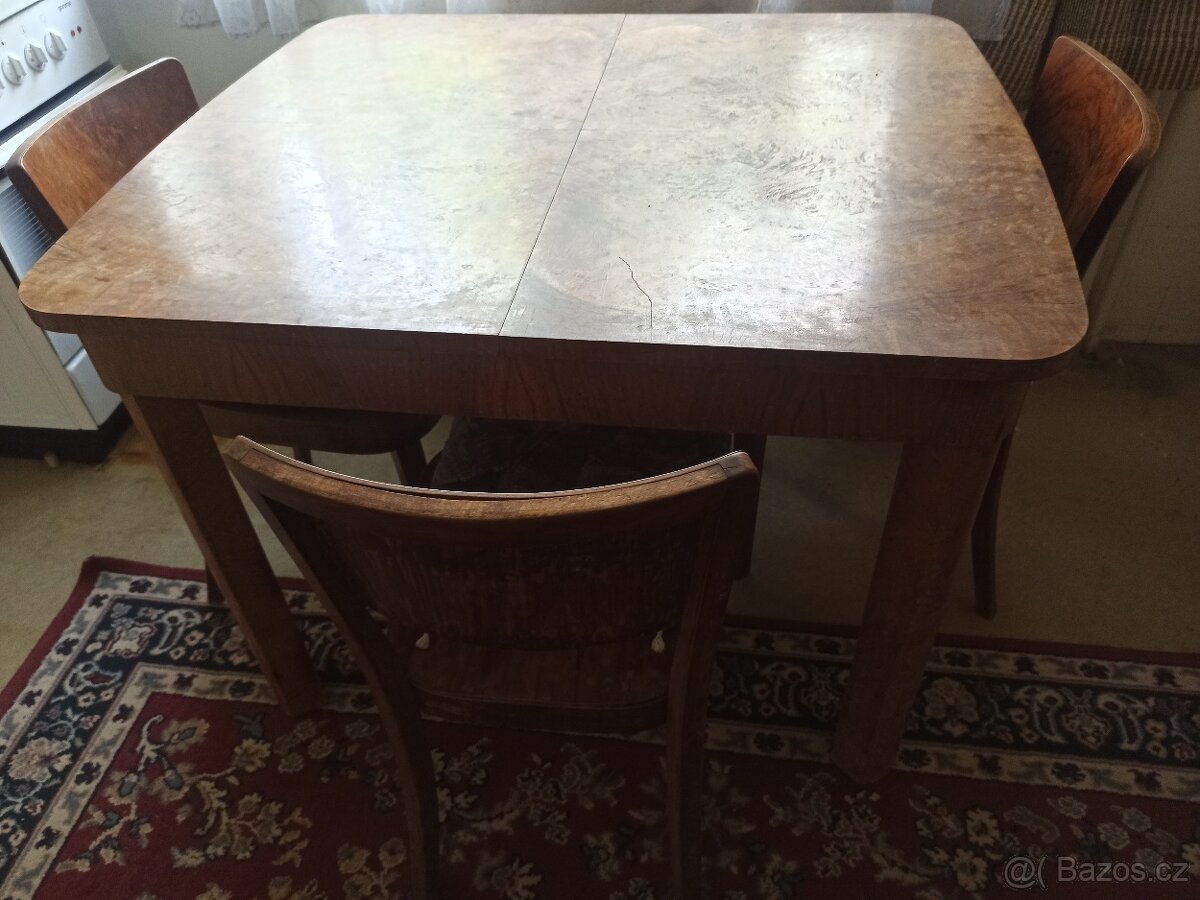 Židle originál Zn. Thonet celkem 4 ks
