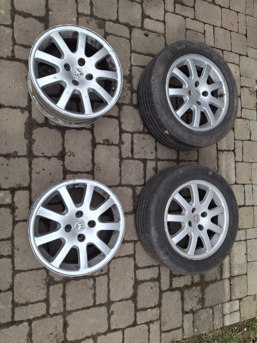 4x alu disky Ouragan 16' 6,5J x 18H2 4x28
