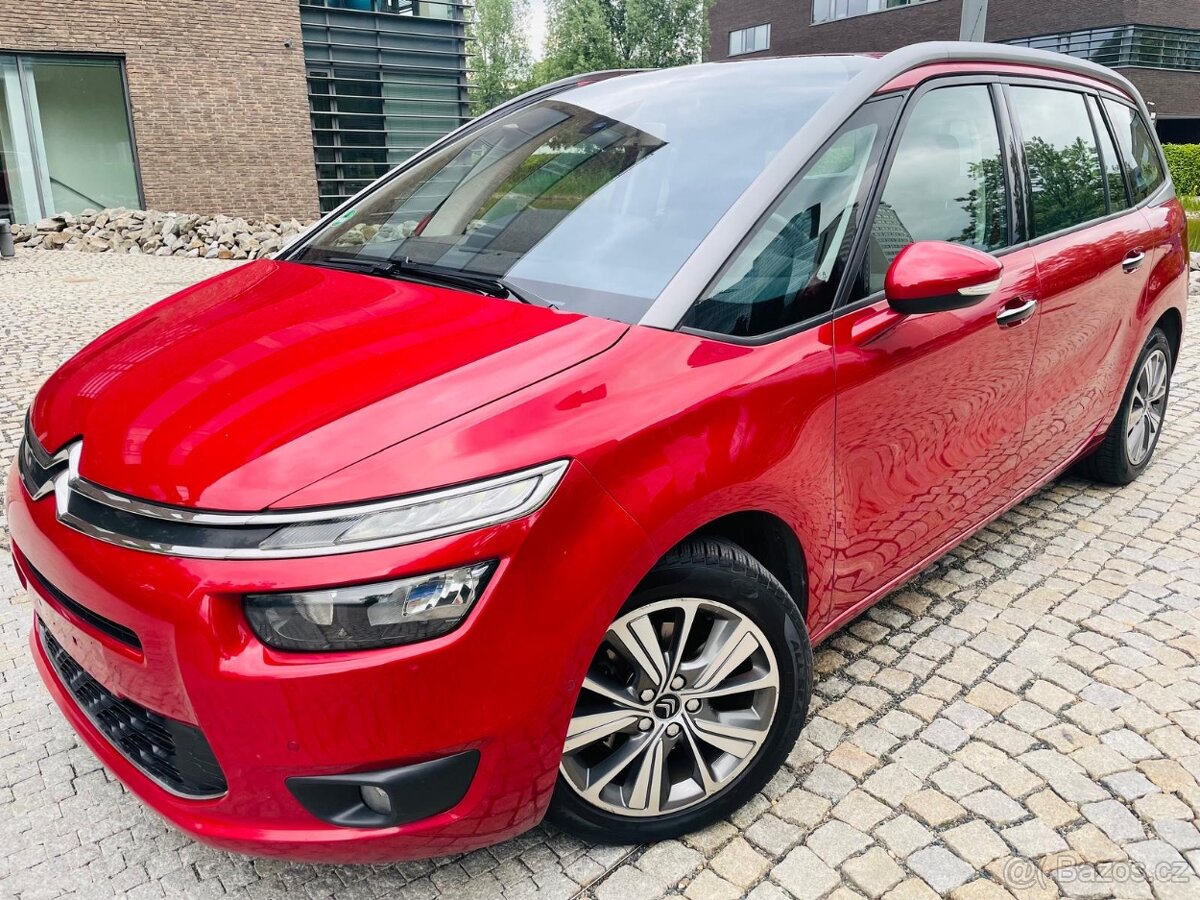 Citroën Grand C4 Picasso 2.0HDi MANUÁL 7MÍST KAMERA SERVISKA