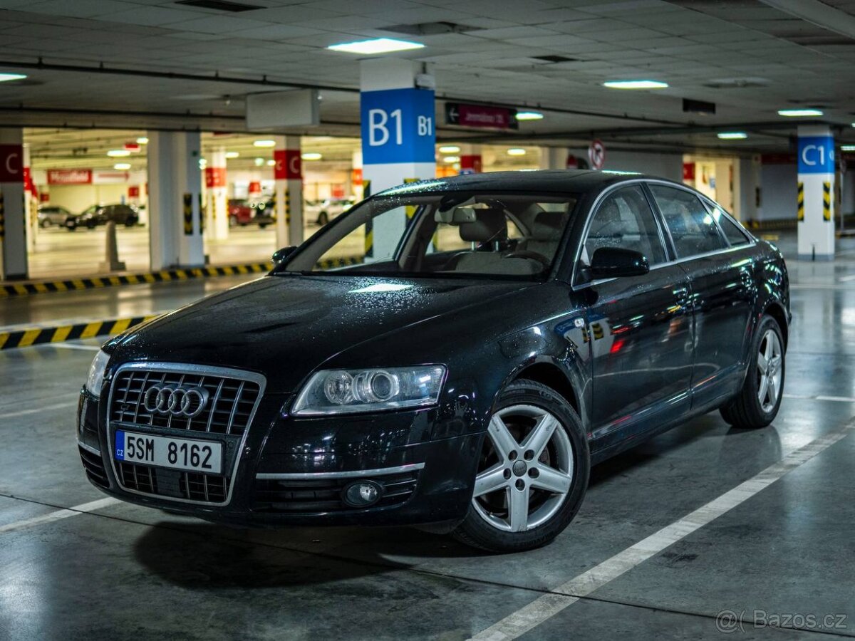 Audi A6 3.0 TDI Quattro, 171 kW, plná výbava, vzduchový podv