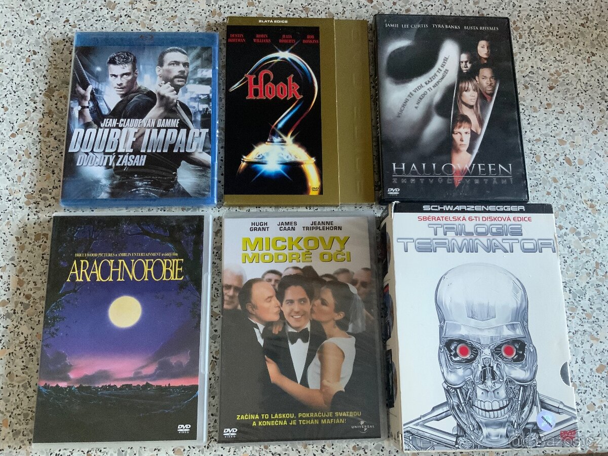 DVD A BLU-RAY FILMY