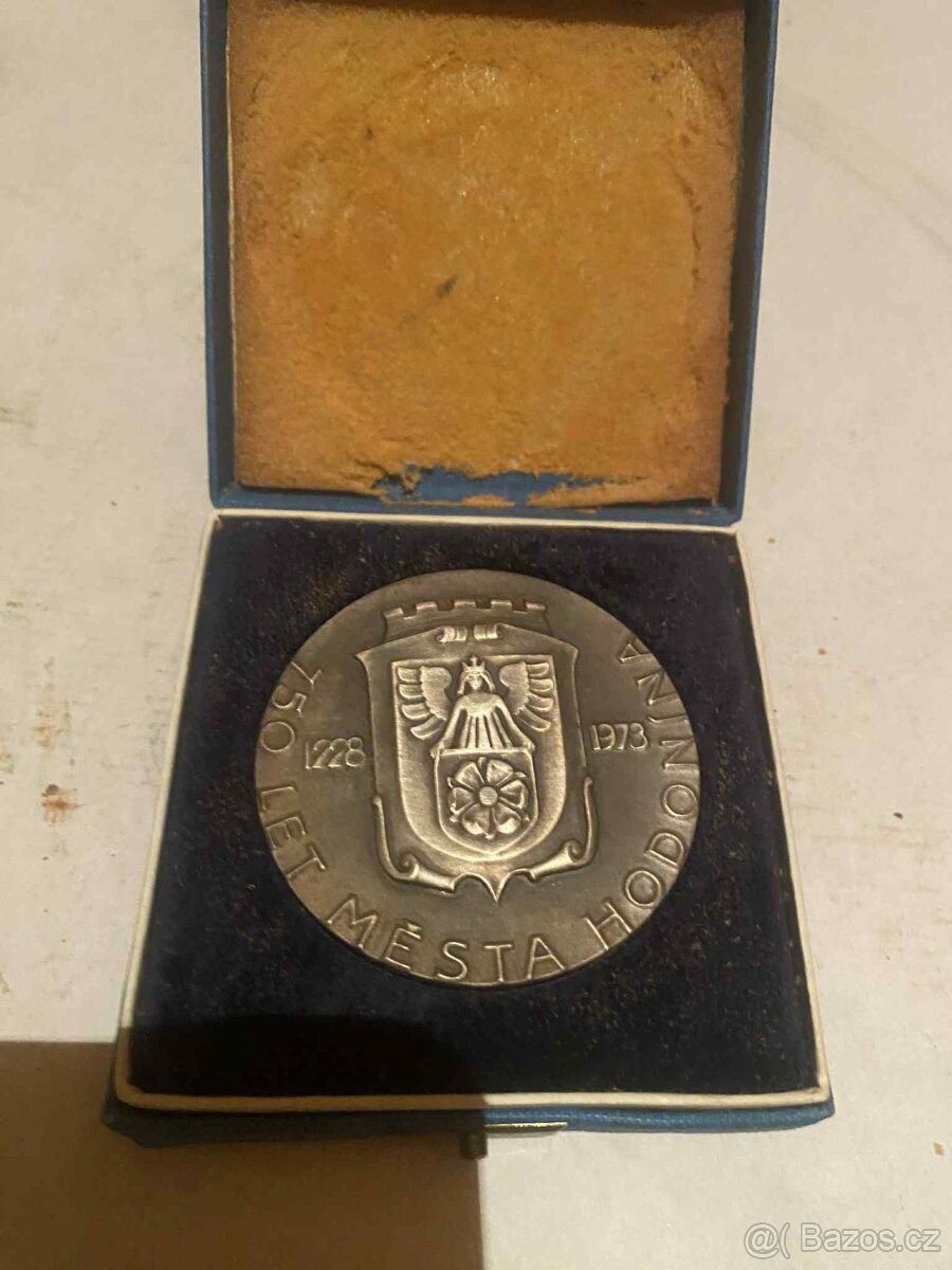 Pamětní medaile – 750 let města Hodonín (1223–1973)
