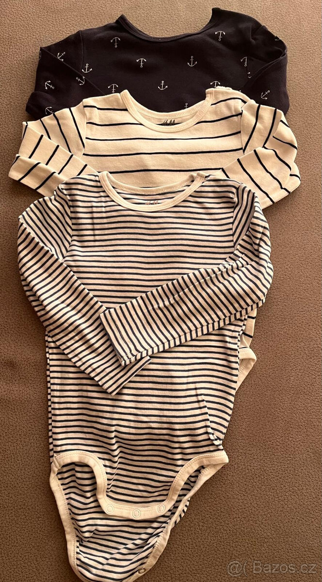 Prodám set dětského body - 3 ks