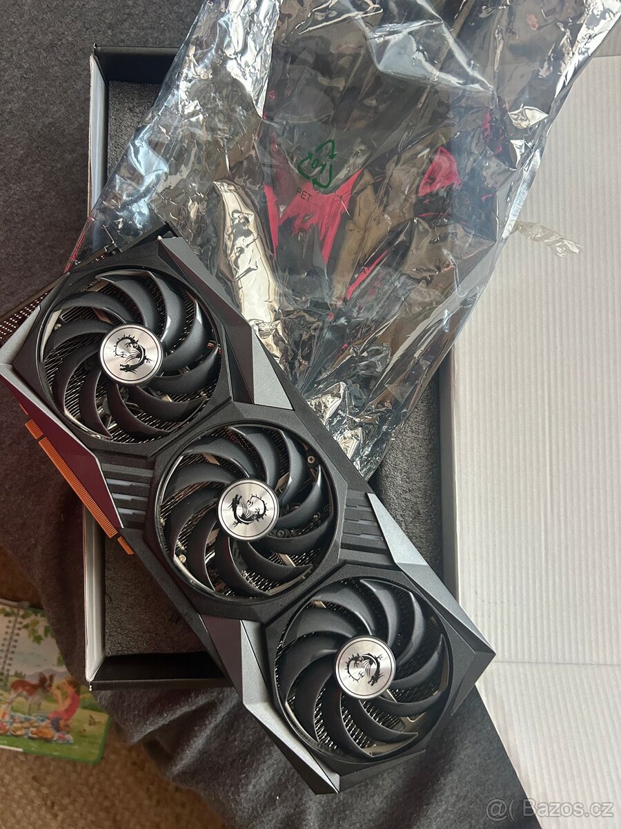 GeForce RTX 3070 Gaming X Trio – výborný stav – 5 000 Kč