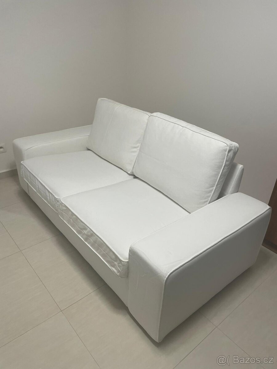 IKEA - 2místná pohovka KIVIK - Barva Bila