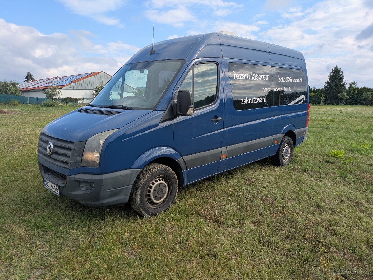 VW Crafter 2.0 TDI, 120kW, 9 míst
