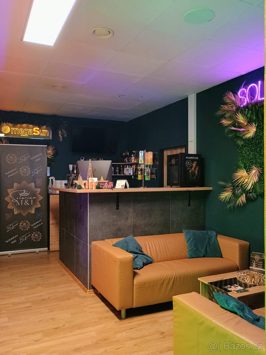 Zavedené solární studio s wellness procedurami v Praze