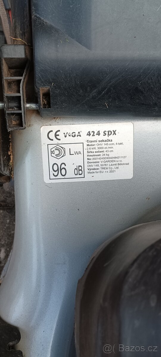 Sekačka s pojezdem