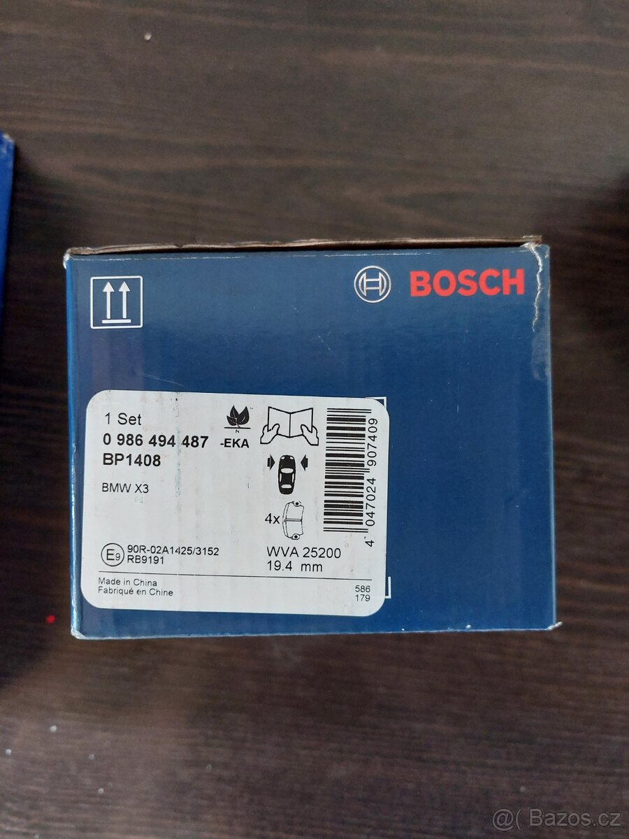 BMW Sada brzdových destiček