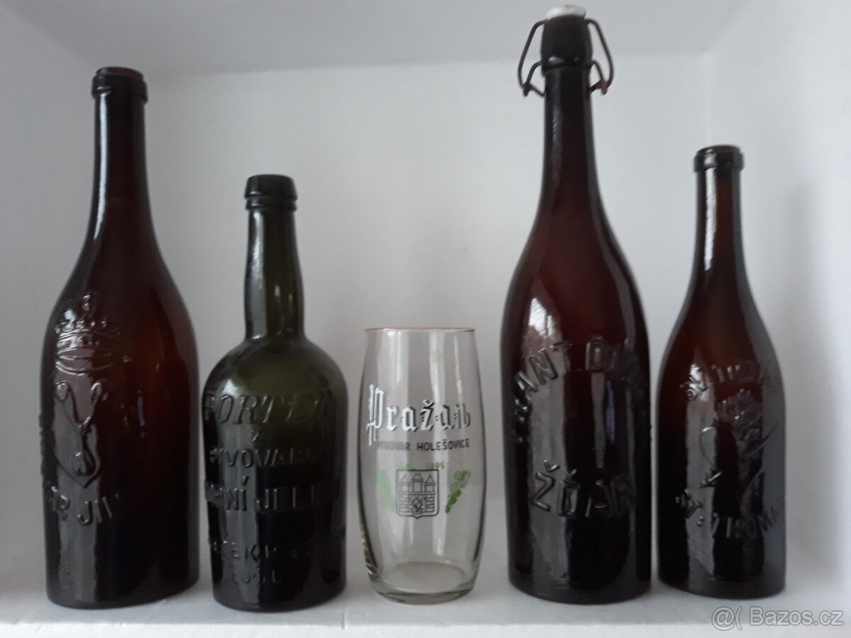 Staré lahve , pivní expozice - celá ČR-TEL. -605 242 007-