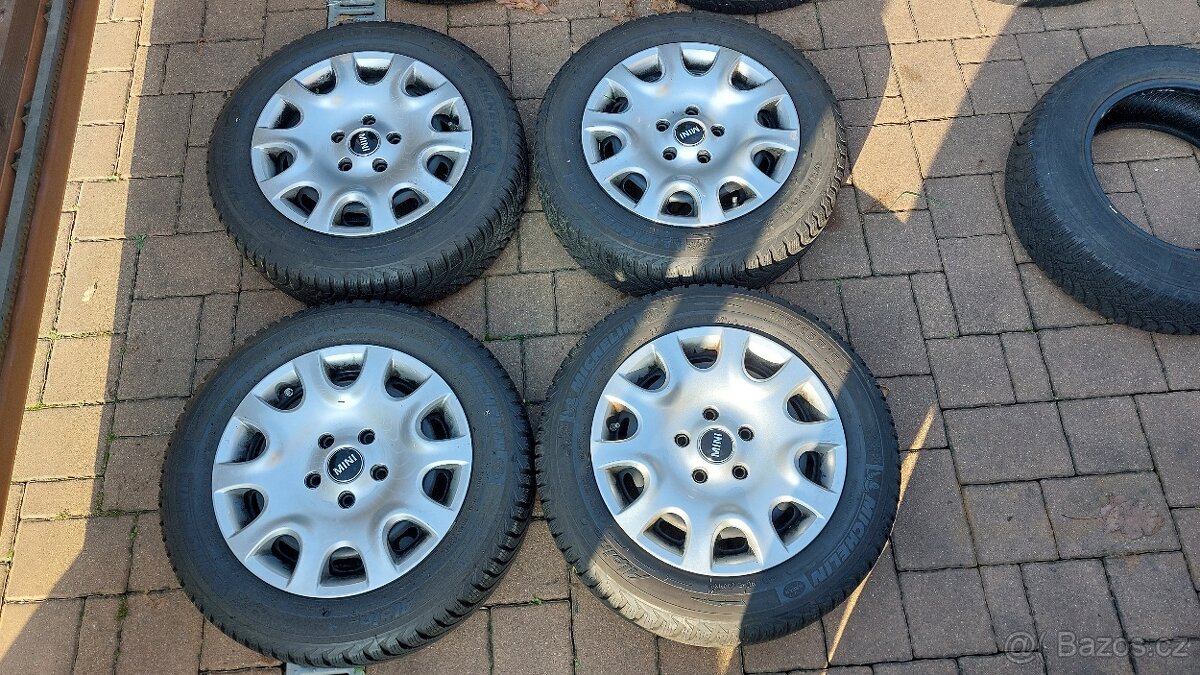 Kola zimní 15", VW, ŠKODA, SEAT, 5x100mm, pneu 185/65/15