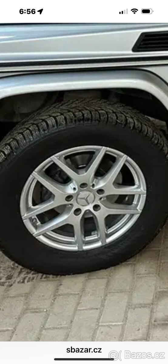 ALU KOLA R18 MERCEDES G W463 ZIMNÍ TOP STAV 1