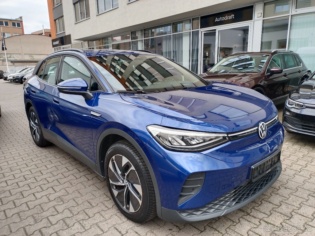 VW ID.4 Pure electric 109kW 54tkm Tažné - záruka Autodraft