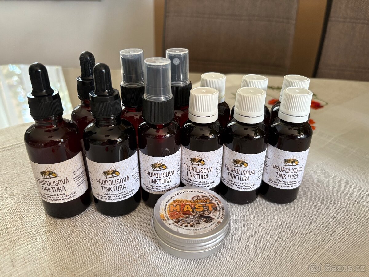 Propolisova tinktura, propolisova mast
