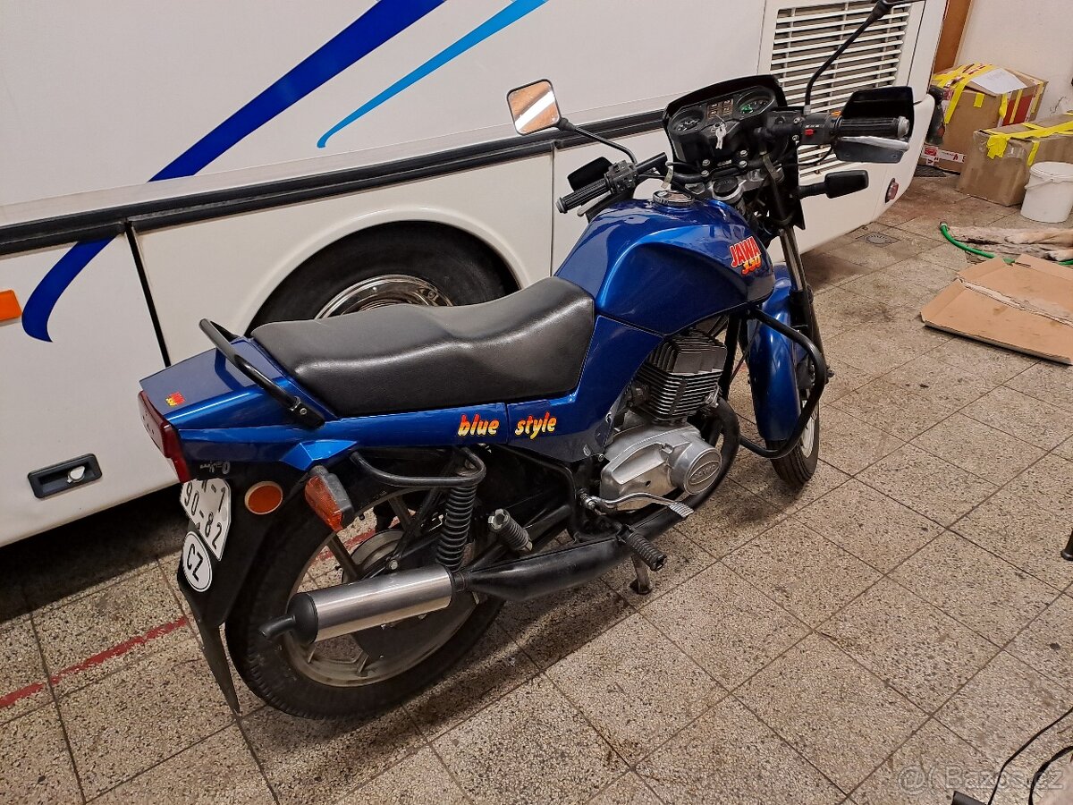JAWA 350 640 Blue Style