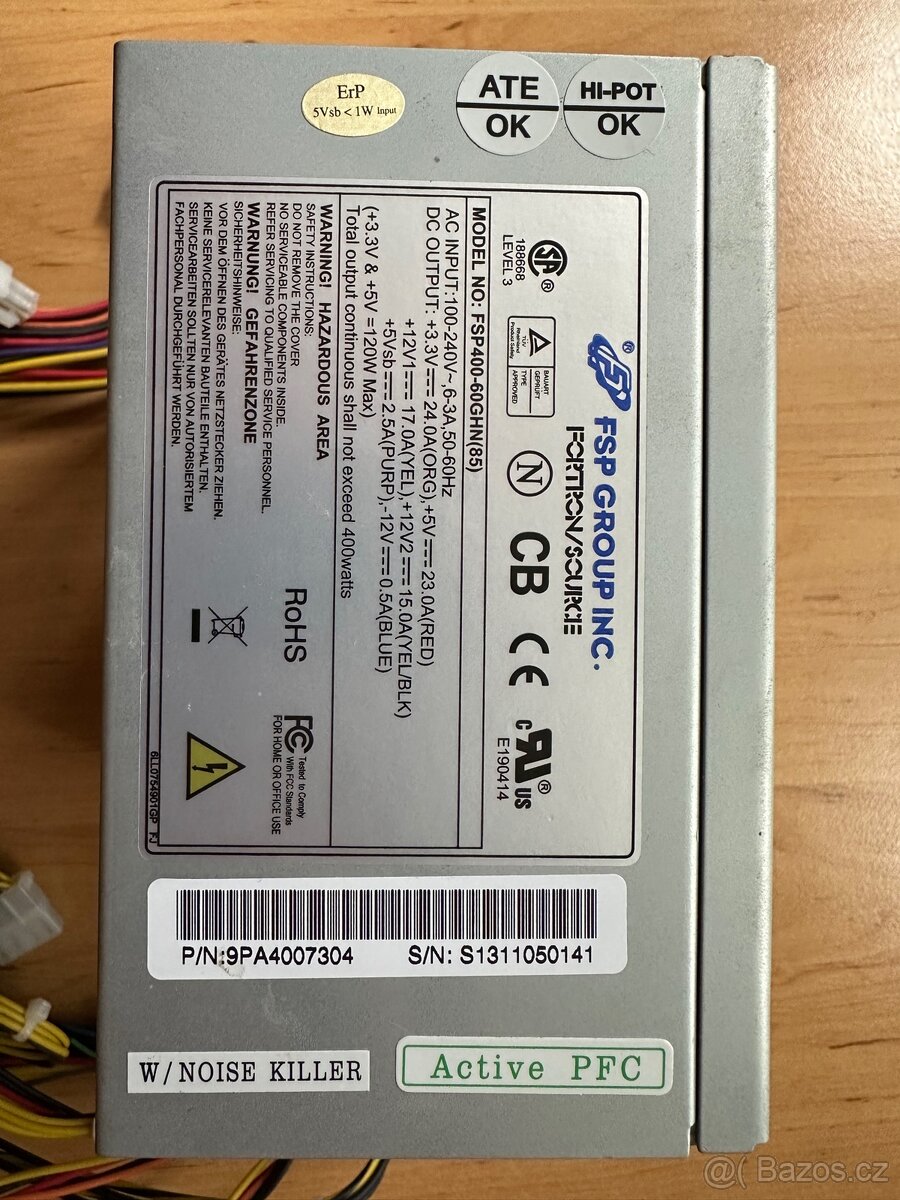 Pc zdroj FSP400-GHN
