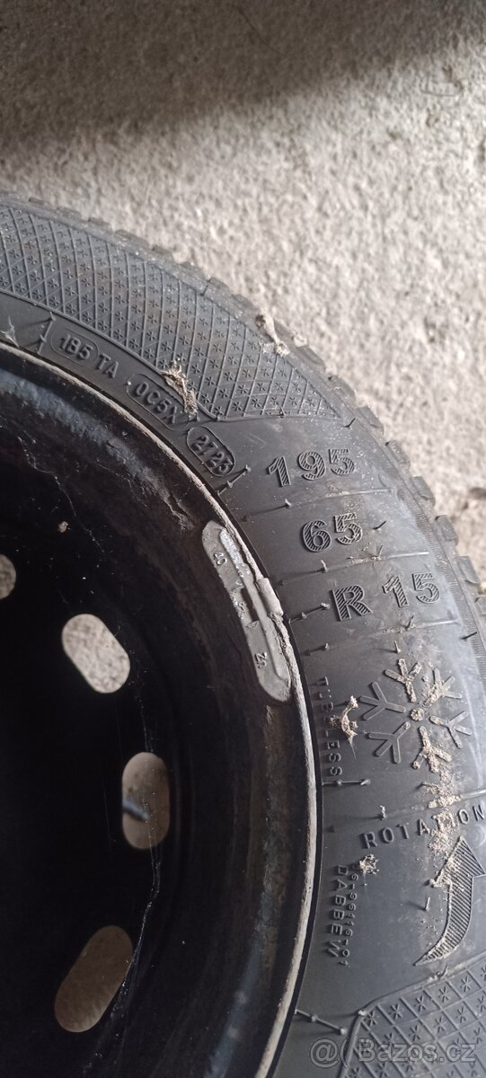5x100 R15 zimní pneu