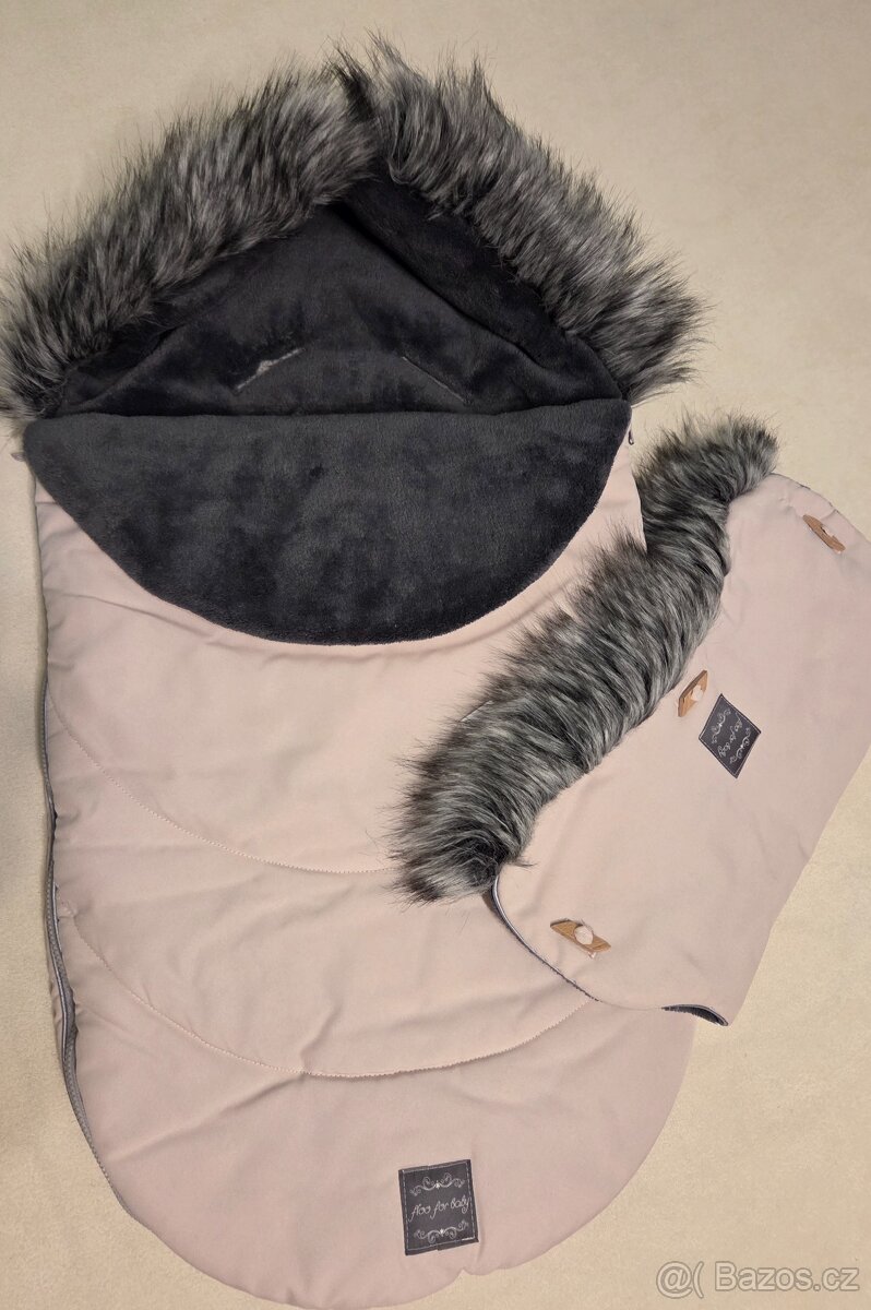 Velmi pěkný zimní fusak pouze 2 měs.využitý