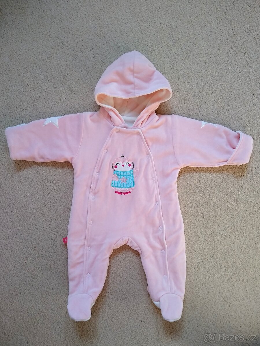 Teplý fleecový overal, kombinéza vel. 68