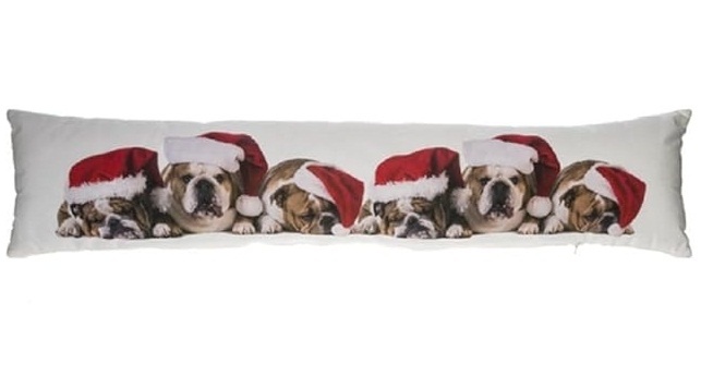 Dětské polštářky s pejsky - vánoční motiv