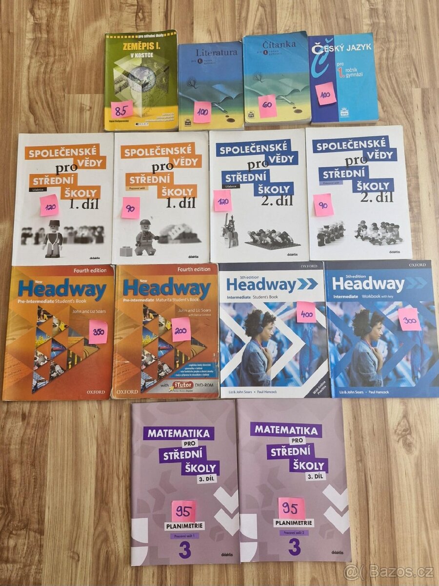 Učebnice pro střední školu a gymnázium